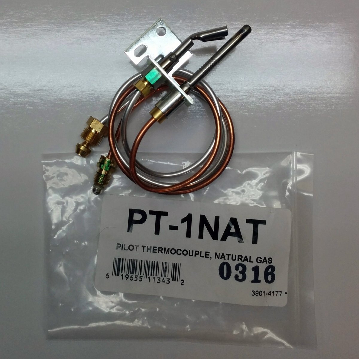 Real Fyre PT-1 Pilot Thermocouple for Natural Gas (NG) G45 and G46 Burner Applications
