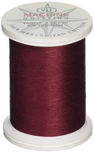 YLI 40 wt. Machine Quilting Thread - Extra-Long Staple Cotton Thread 500 yd Spool - Designed for Quilting
