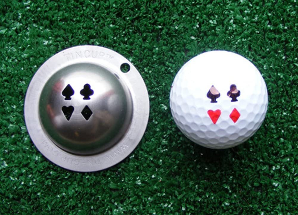 Tin Cup Golf Ball Custom Marker Alignment Tool