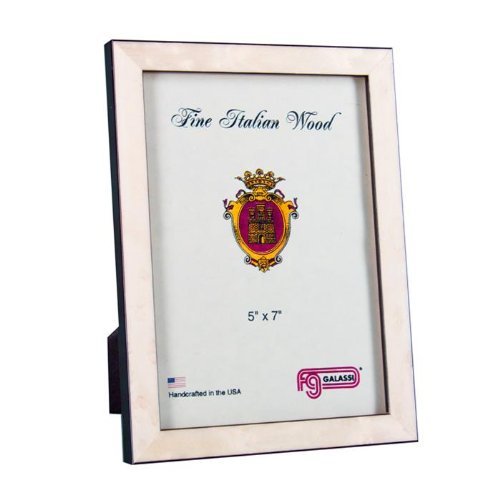 Galassi 5x7 Ivory burl frame