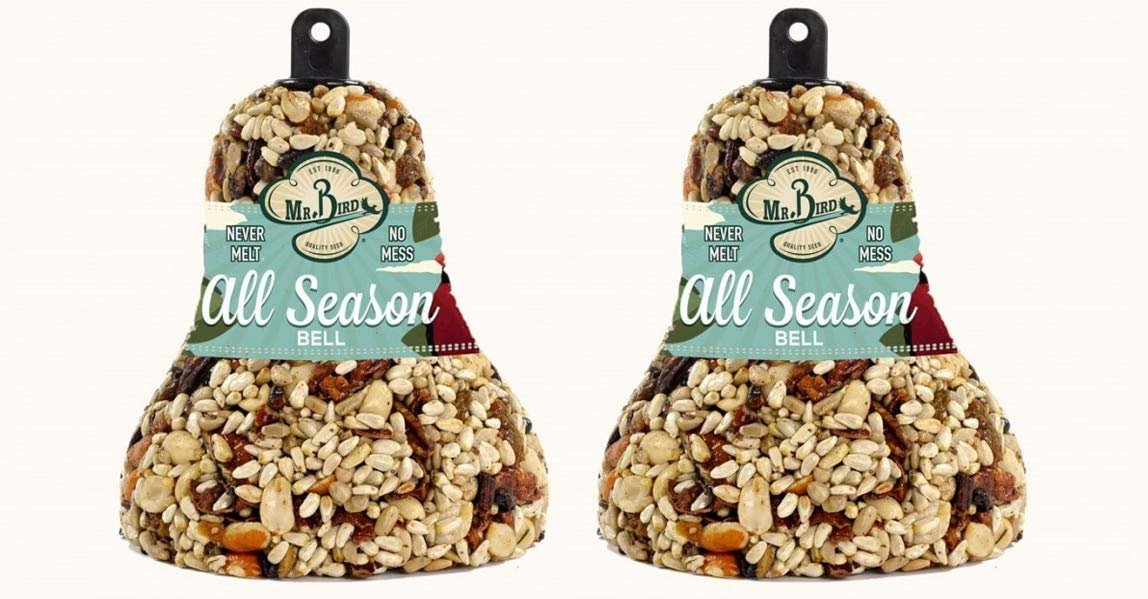 Mr. Bird All Season Fruit & Nut Wild Bird Seed Bell 14 oz.
