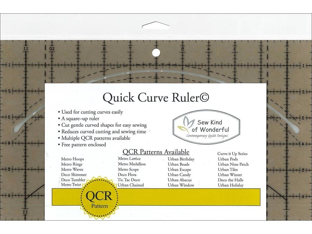 Sew Kind Of Wonderful SKW50570 Qcr Ruler Quick Curve Ruler