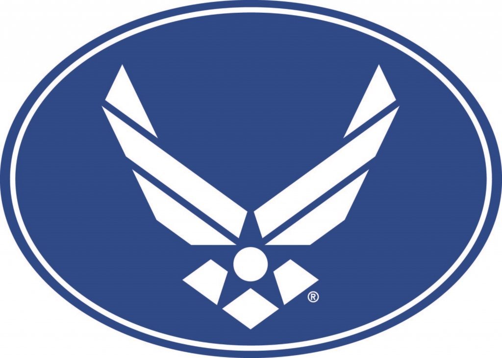 US Air Force Wings Magnet For Car or Home 3-3/4 by 5-1/4 inches