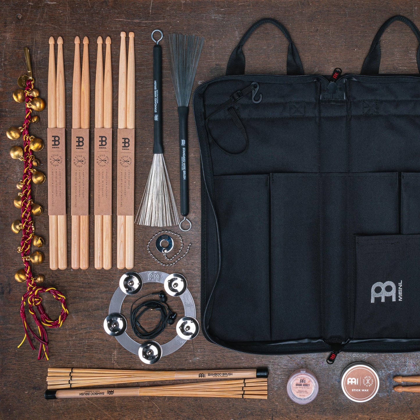 MEINL Stick & Brush マイネル ドラムスティック HEAVY ヒッコリー Acornチップ