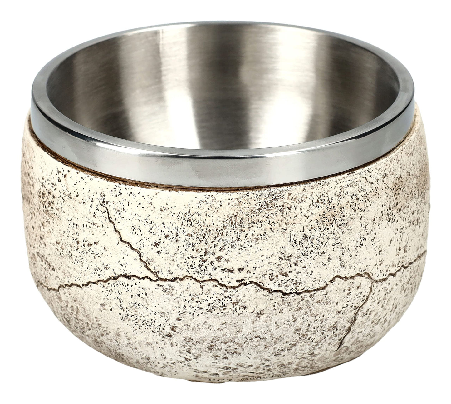 Pacific Giftware Skull Smugdge Bowl, 5.5-inch Length, Resin