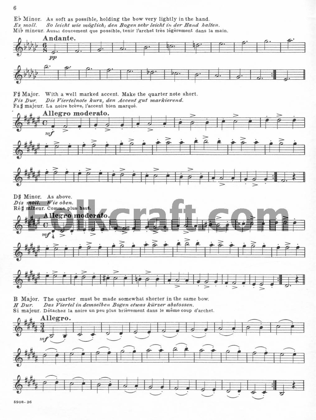 Hrimaly, Jan - Scale Studies - Violin solo - Carl Fischer Edition