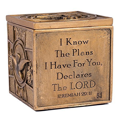 Joseph's Studio by Roman, Confirmation Collection, 3.75"H MULT SACRAMENT KEEPSAKE, Home Décor, Devout Gift, Prayerful Inspiration (3x3x3)