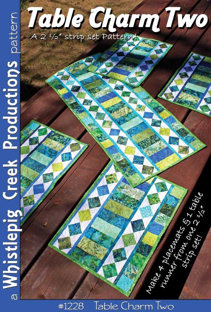 Whistlepig Creek Productions 1228 Pattern Table Charm Two