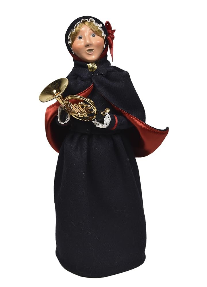 Byers' Choice Salvation Woman w/Horn 4411M from The Salvation Army Collection