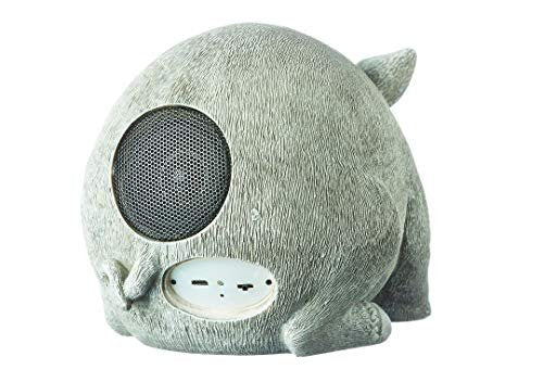 Roman - Pig Bluetooth Speaker Pudgy Pal, 6" H, Garden Collection, Resin and Stone, Decorative, Gift, Home Outdoor and Indoor Decor, Durable, Long Lasting