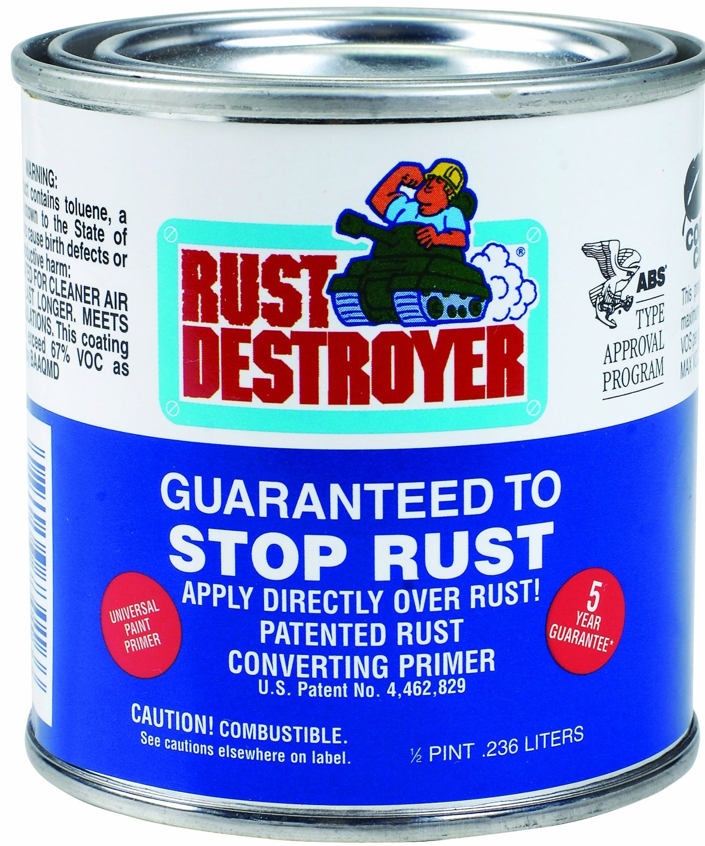 Advanced Protective Products Rust Destroyer Corrosion Prevention Primer, 1/2-Pint