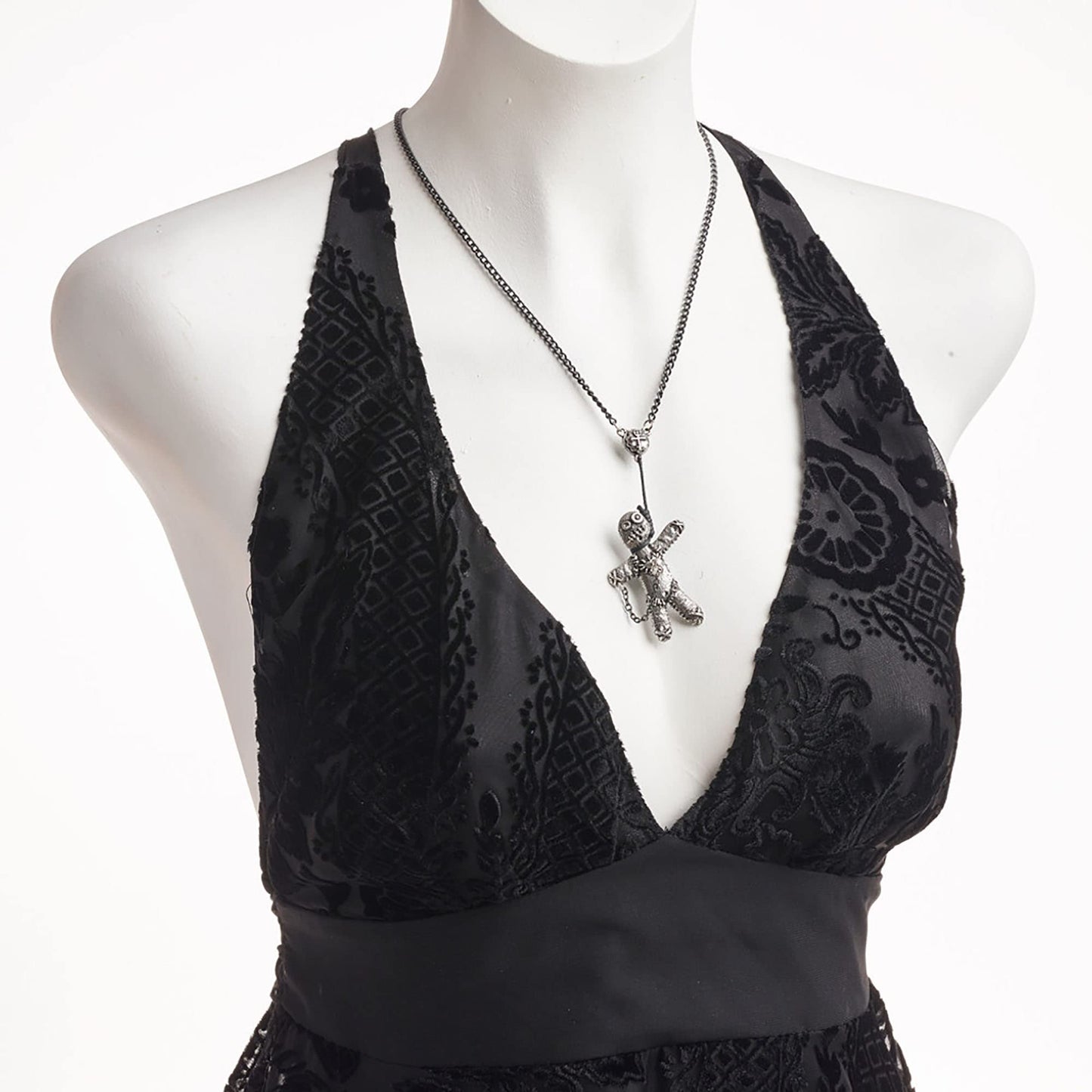 Alchemy Gothic Voodoo Doll Pendant
