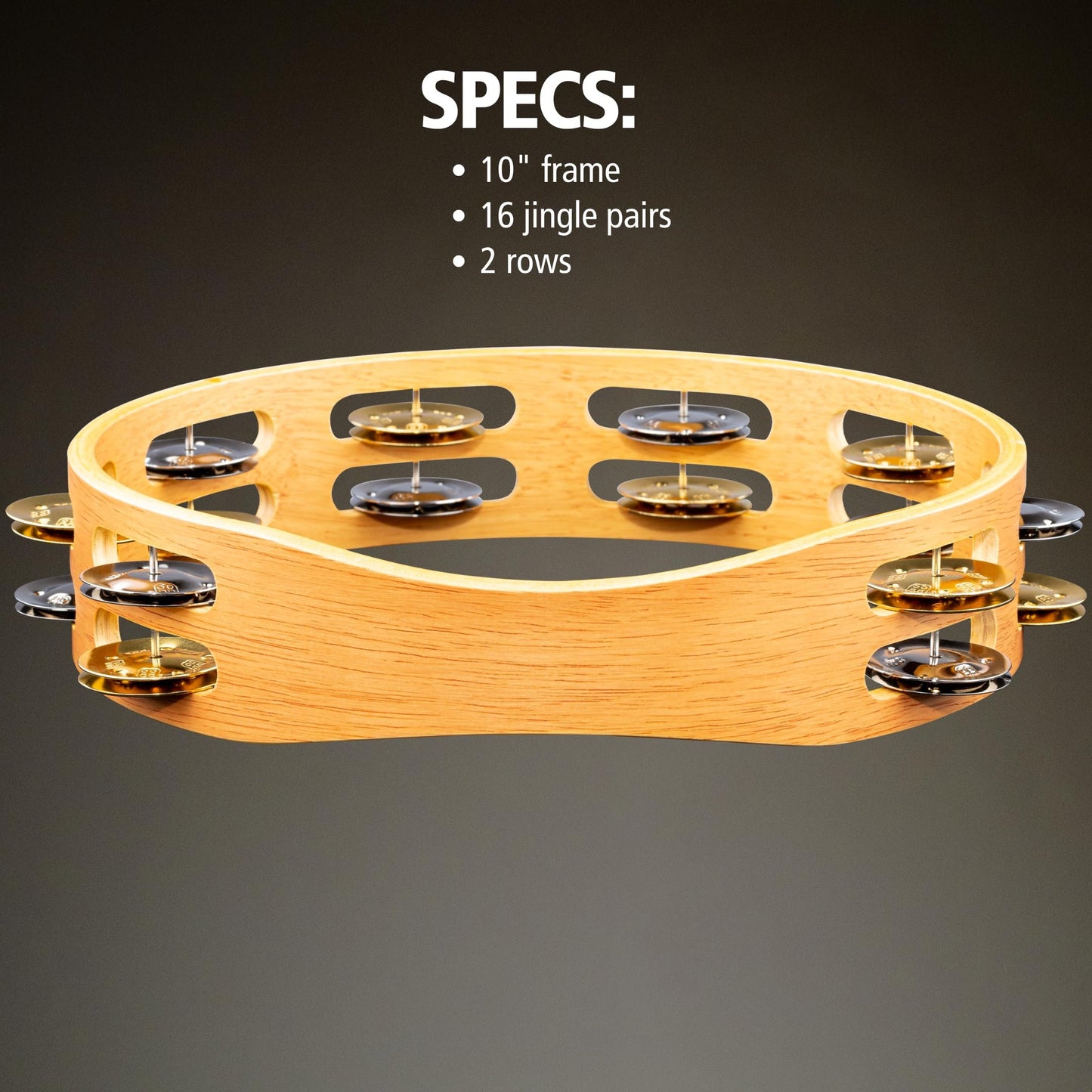 Traditional Recording Combo Tambourine