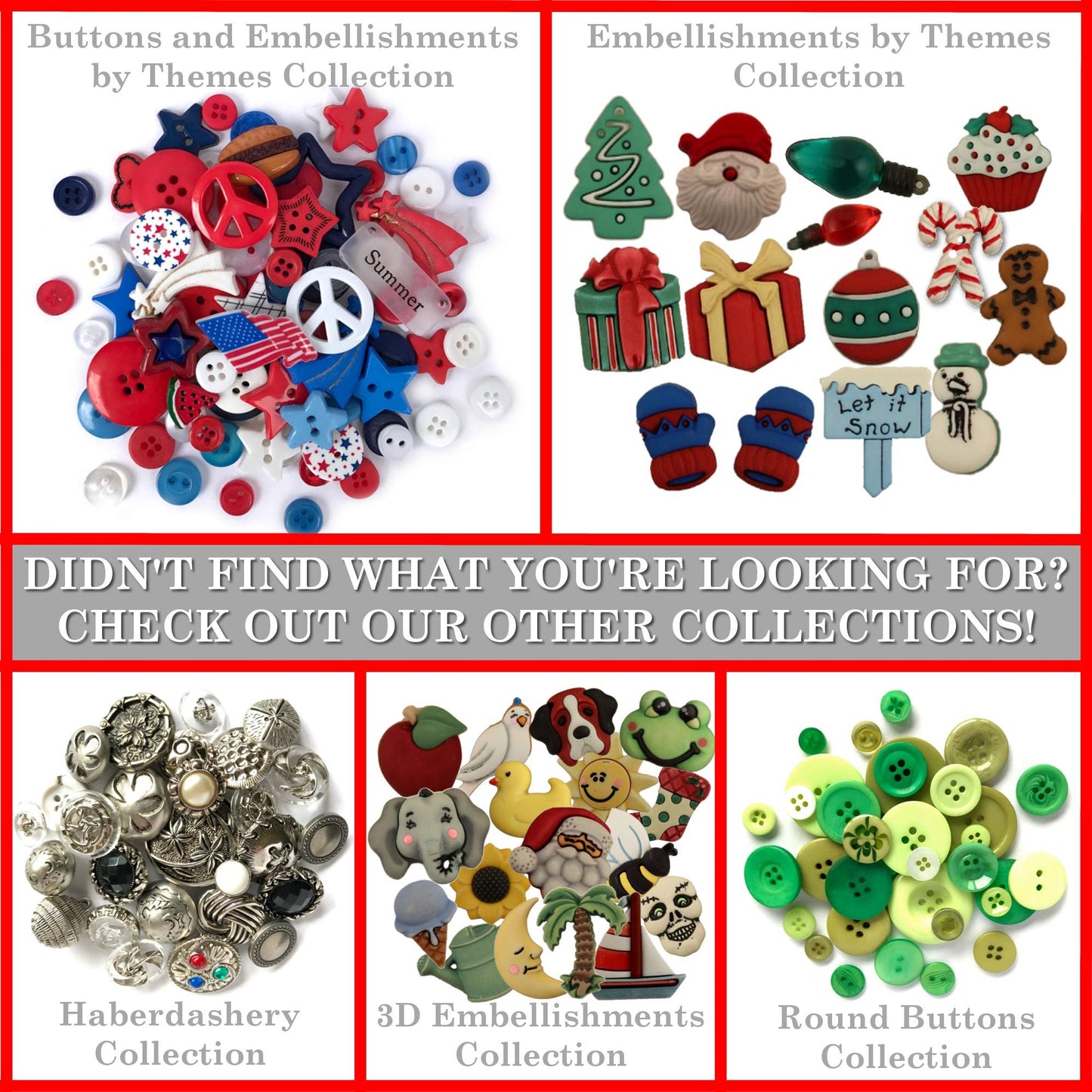 Buttons Galore and More Tiny & Micro Collection – Extensive Selection of Tiny & Micro Novelty Buttons for DIY Crafts, Scrapbooking, Sewing, Cardmaking, and other Art & Creative Projects – 35 Pcs