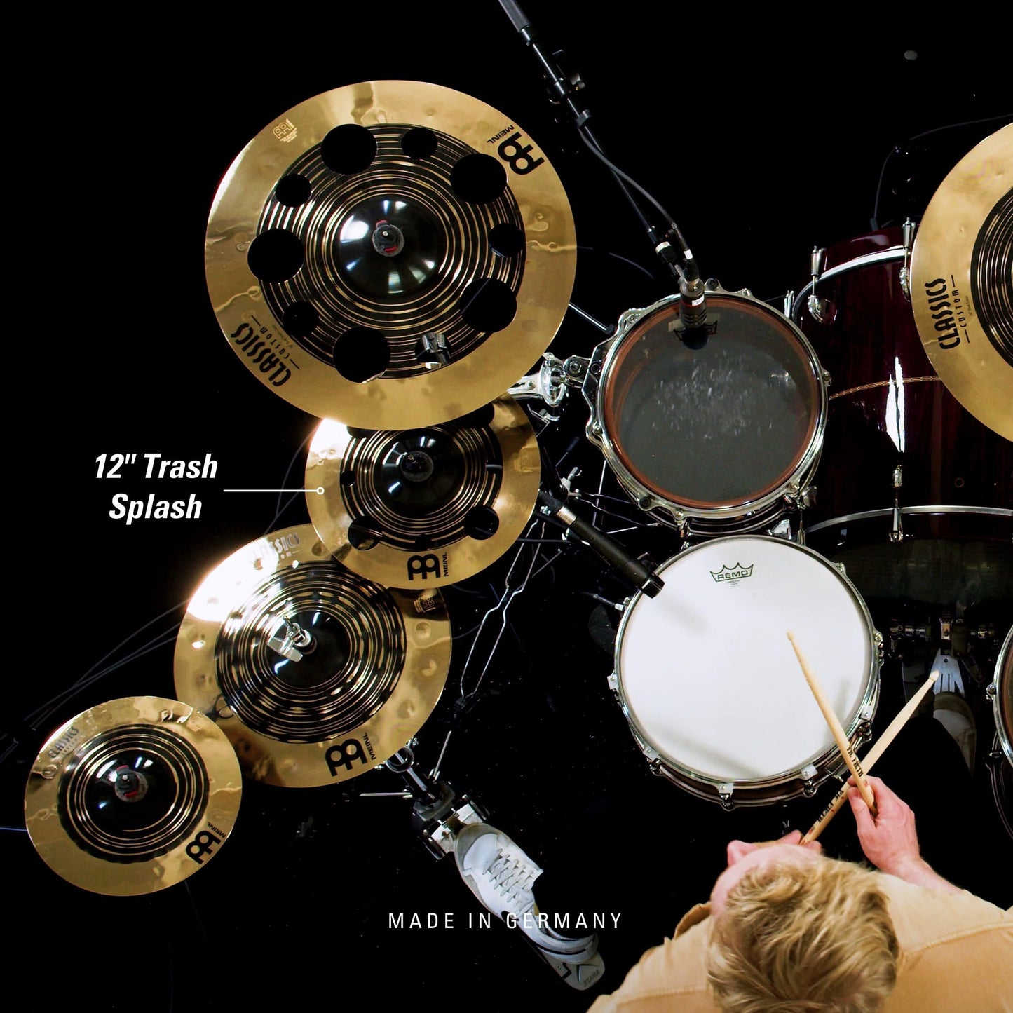 MEINL Cymbals マイネル Classics Custom Dual Series スプラッシュシンバル Dual Splash CCDUS 【国内正規品】