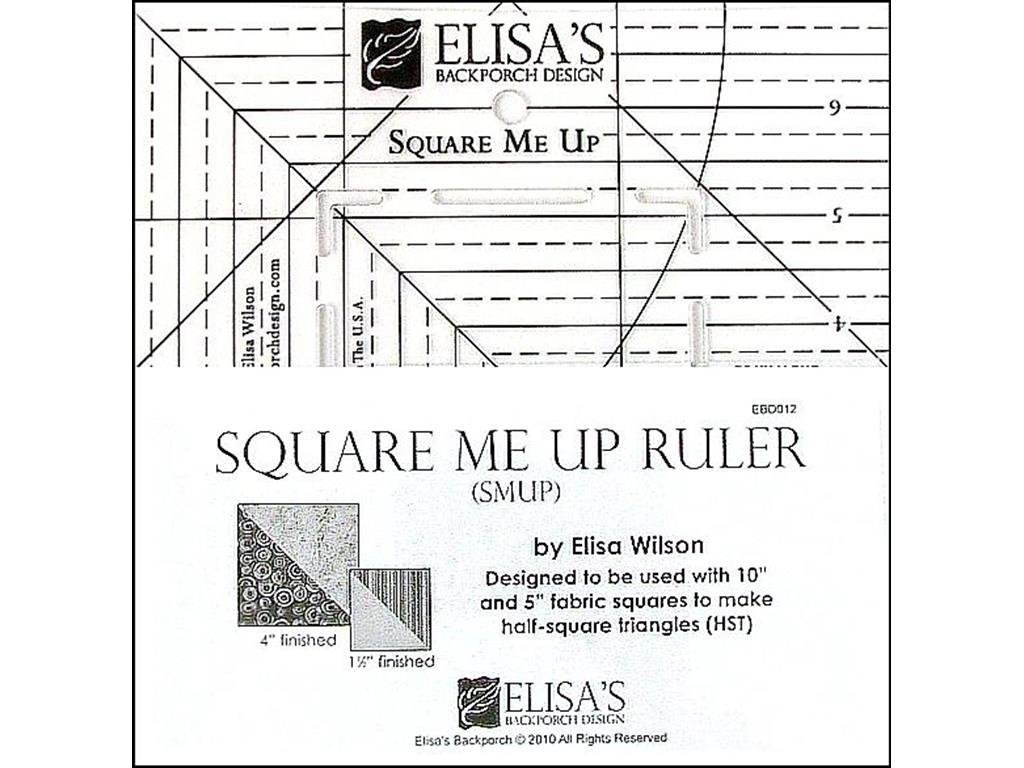 Elisa's Backporch Design Elisa's Backporch Square Me Up Ruler