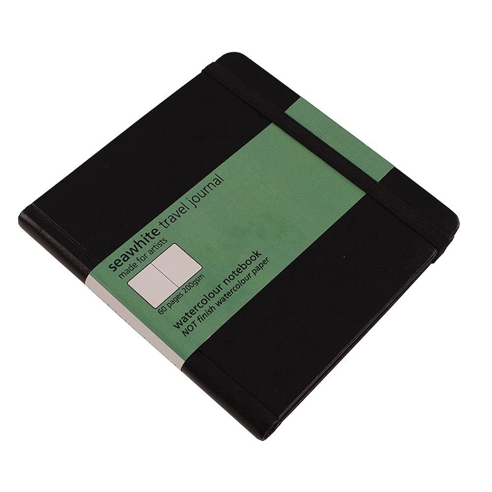 Seawhite Square Watercolour Travel Journal - 14 x 14cm
