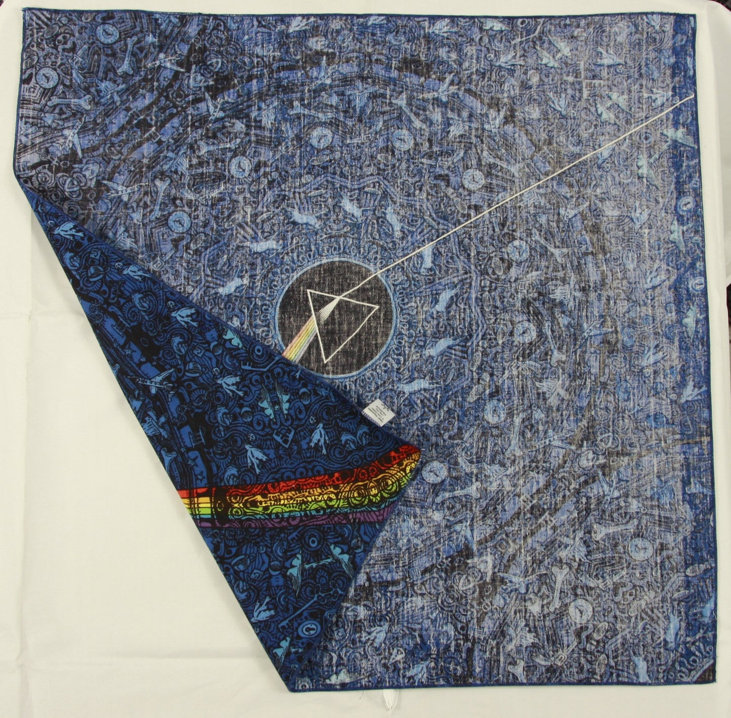 Sunshine Joy® Pink Floyd The Dark Side Of The Moon Blue Lyrics Bandana