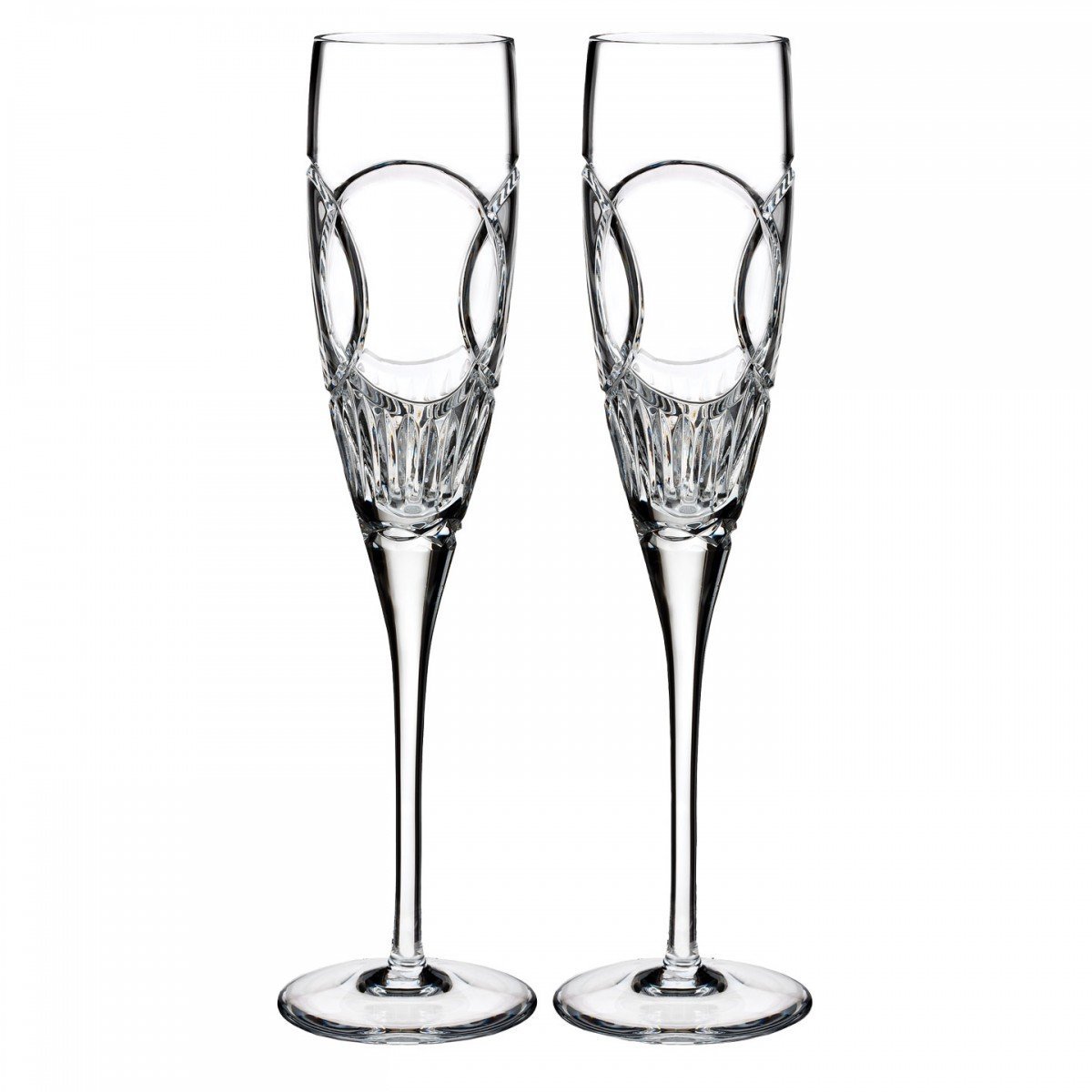 Waterford Love Wedding Vows Toasting Flute Pair