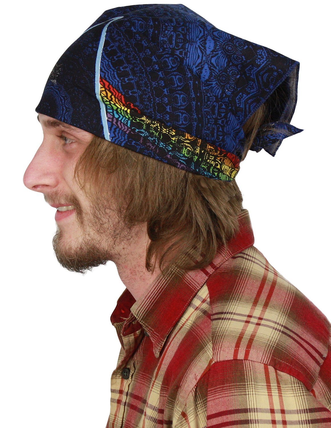 Sunshine Joy Pink Floyd The Dark Side Of The Moon Shadows Bandana Blue