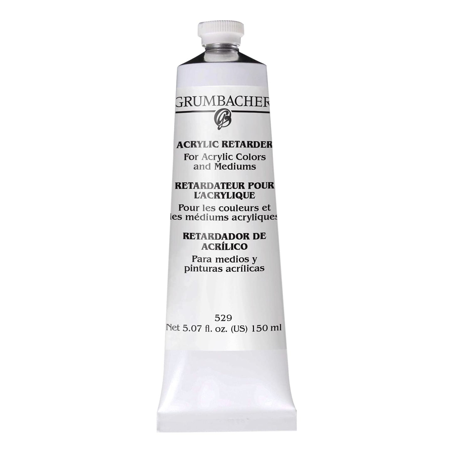 Grumbacher Acrylic Retarder for Acrylic Colors and Mediums, 5.07 oz. Tube