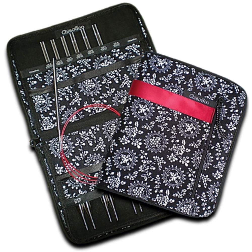 ChiaoGoo Twist Stainless Steel Interchangeable Set, 5-inch (13cm) Large (7500-L)