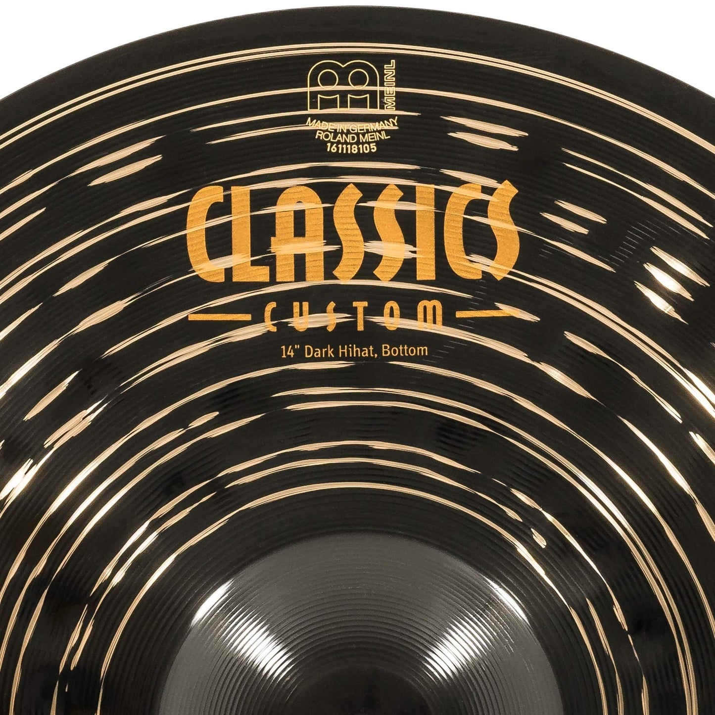 Meinl Cymbals CCD141620 Classics Custom Dark Cymbal Box Set with 14" Hihat, 16" Crash, & 20" Ride