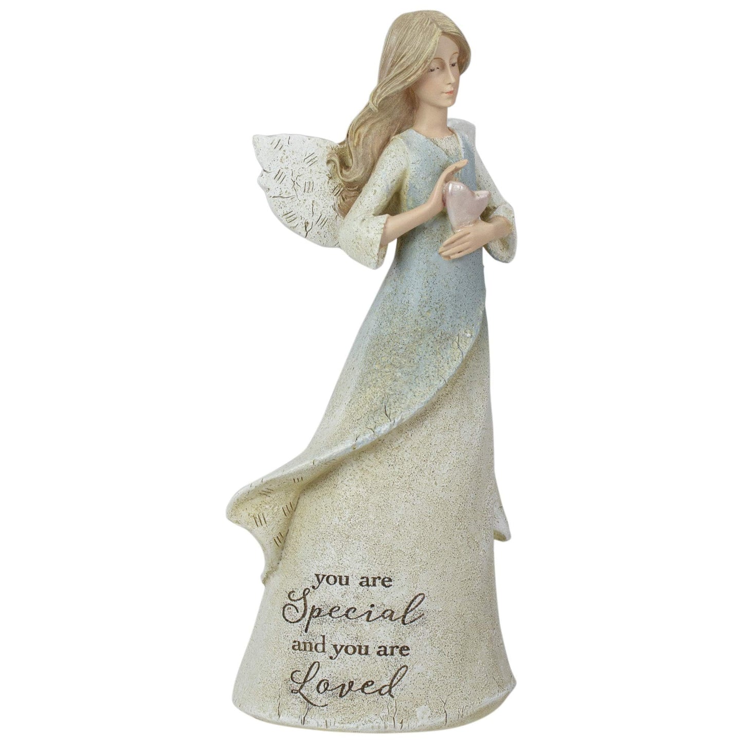 Roman Giftware Inc., Inspirational Angels Collection, 8.5" H You are Loved Angel,Religious, Inspirational, Durable (3x3x8)