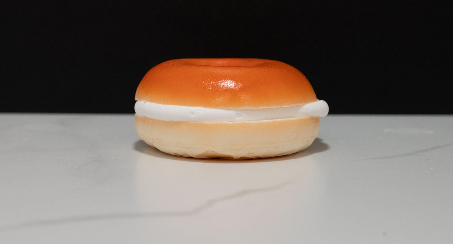 Fake Bagels and Cream Cheese (set of 2)