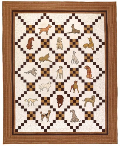 Beautiful Big Dogs - 35 Different Large Breed Dogs Quilt Patterns