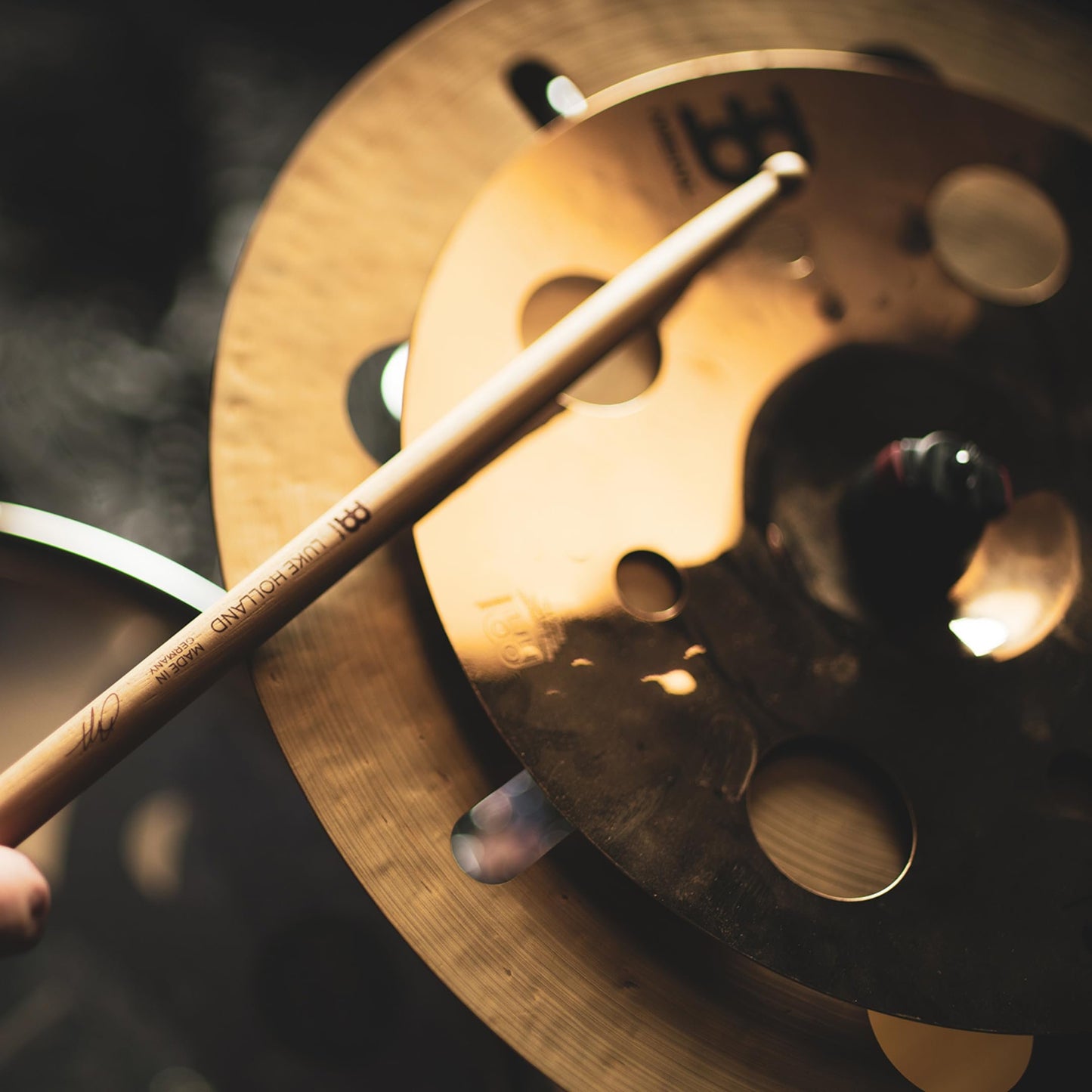 Meinl Cymbals AC Luke Holland Artist Concept Model Byzance/Classics Custom Bullet Stack, inch