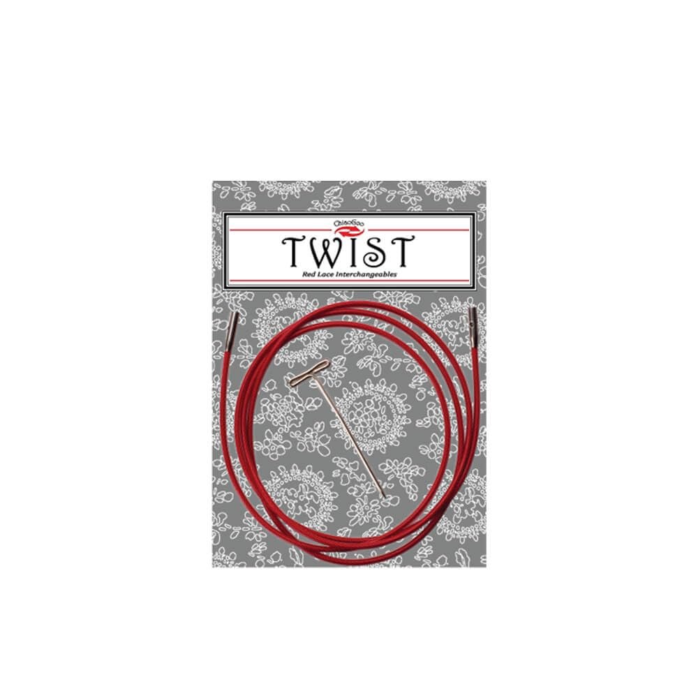 ChiaoGoo Twist RED Cable 93cm Large - 1pc