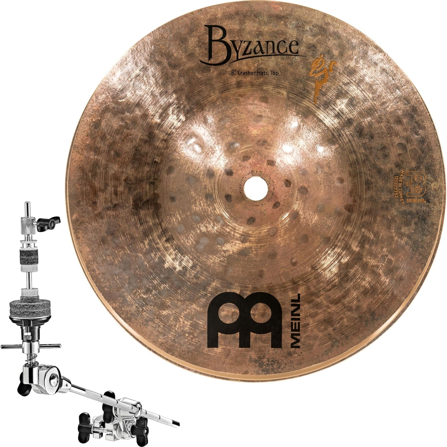 Meinl Cymbals Benny Greb 6" Artist Concept Model Crasher Hats Stack Effect, 2-Year Warranty (AC-6CRASHER)
