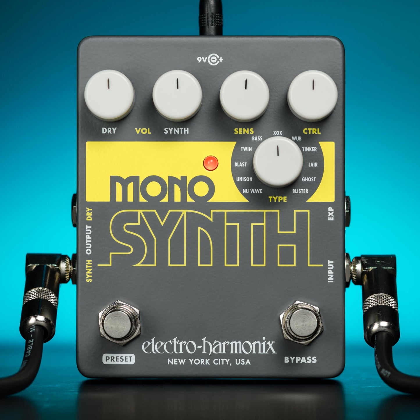 Electro-Harmonix Mono Synth Guitar Synthesizer Pedal
