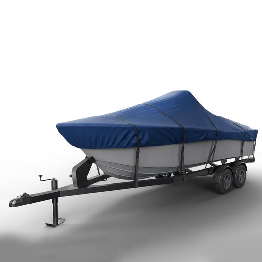 Seal Skin Covers Center Console Boat Cover, Waterproof, All-Weather Protection, Marine-Grade Cover for 20'-21' L & Up to 102" W with Strap & Buckle, Mooring & Trailering Boat Cover