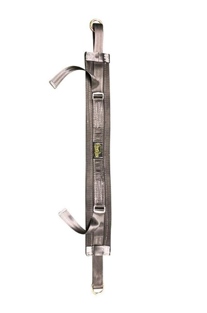 Spud Inc Belt Squat Belt Large Adjustable Black Belt for Weight Lifting Strength Training and Power Lifting