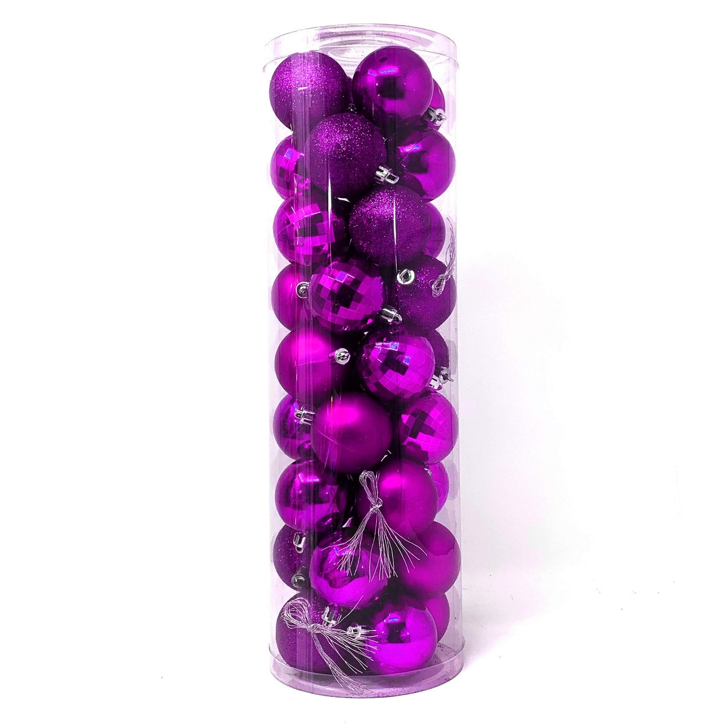 allgala 36 PK 2 Inch (5CM) Christmas Ornament Balls for Xmas Tree-4 Style-