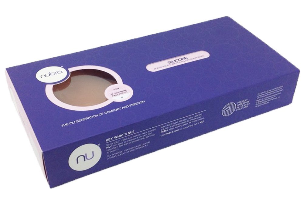 NuBra 3D Underwire Contour Silicone Adhesive Bra