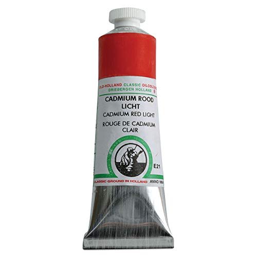 Old Holland Classic Oil Color - Cadmium Red Light 40ml Tube 40ml Tube