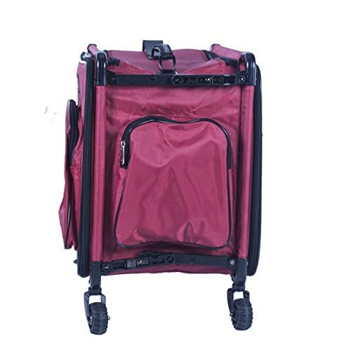 Tutto Serger Tote on Wheels (Cherry Red, 17")