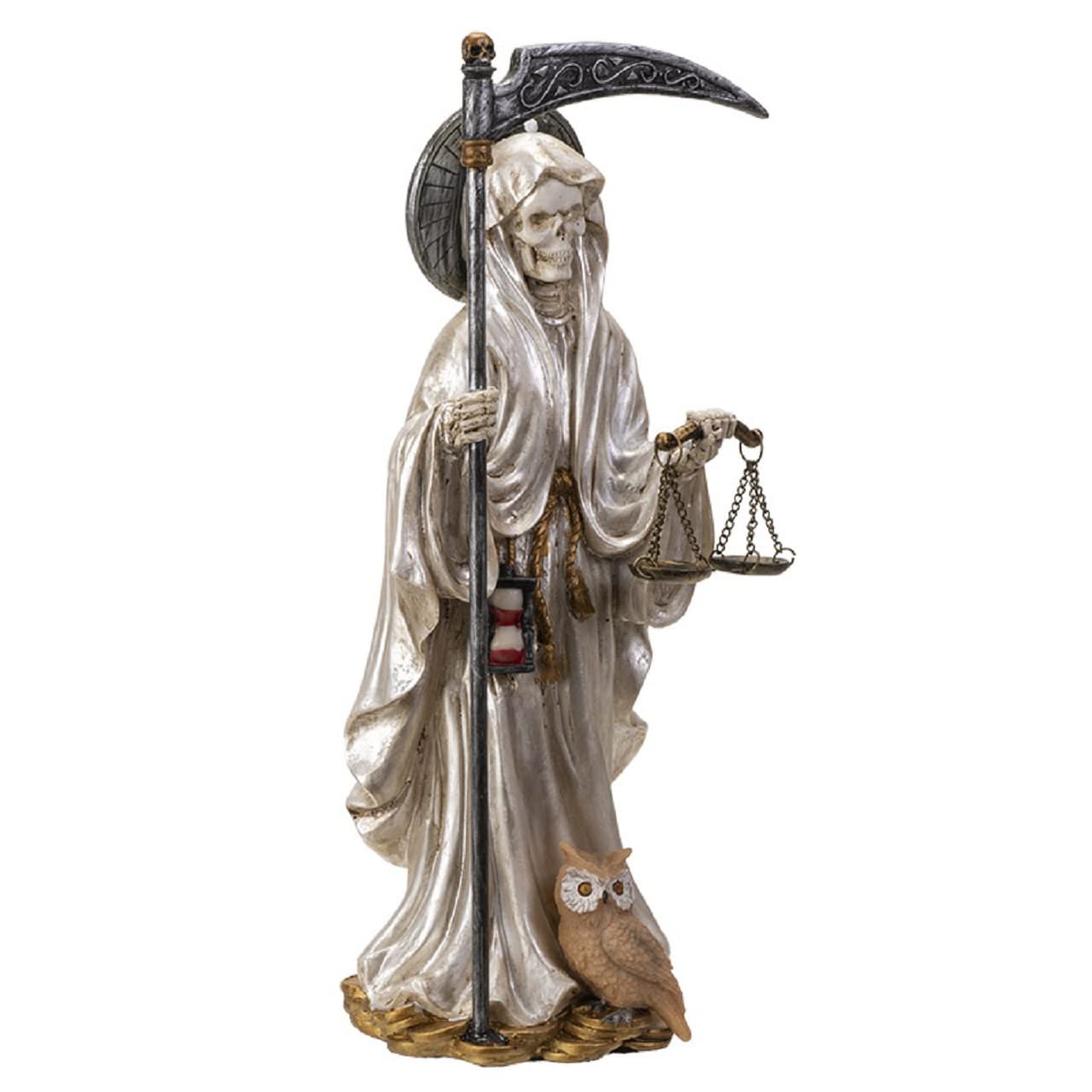 Pacific Giftware Pacific Trading Santa Muerte White Gown Figurine Death 10 Inch