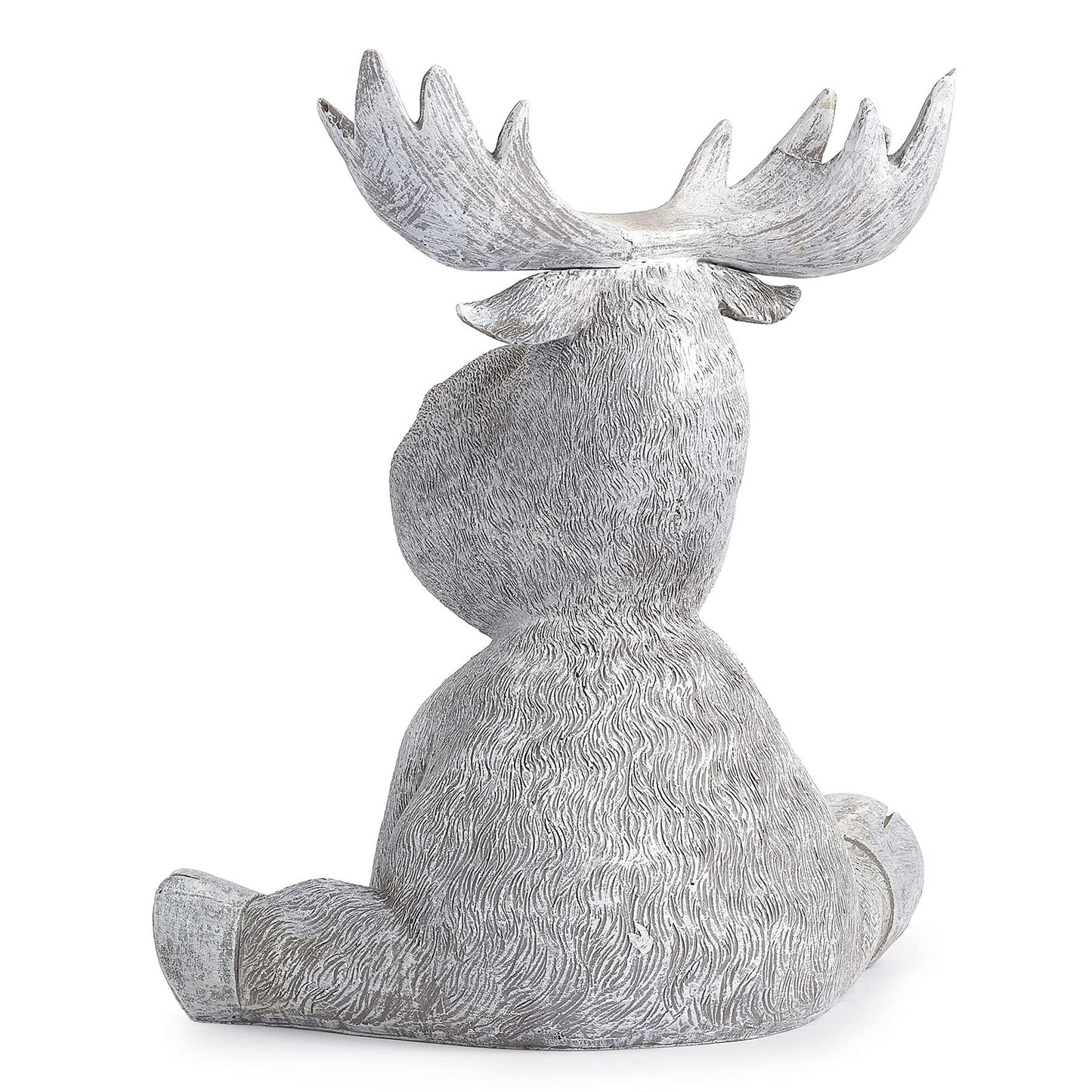 Roman Pudgy Moose 9.5 Inches Height Garden Figurine