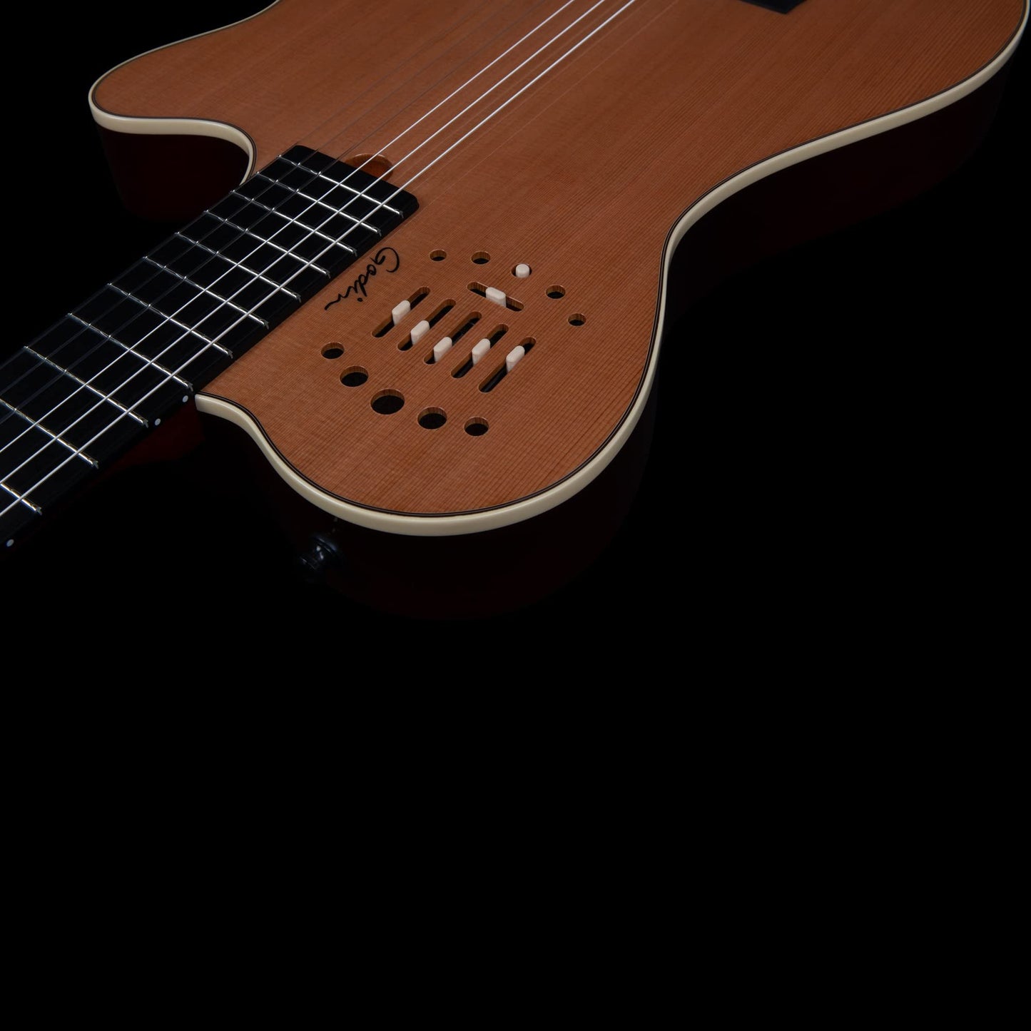 Godin MultiAc Grand Concert Deluxe Acoustic-Electric Guitar - Natural