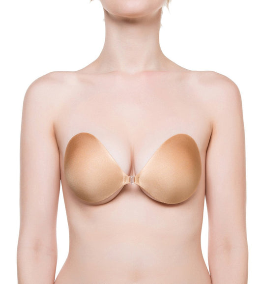 NuBra Airy Seamless Breathable Adhesive Bra (Tan, C)