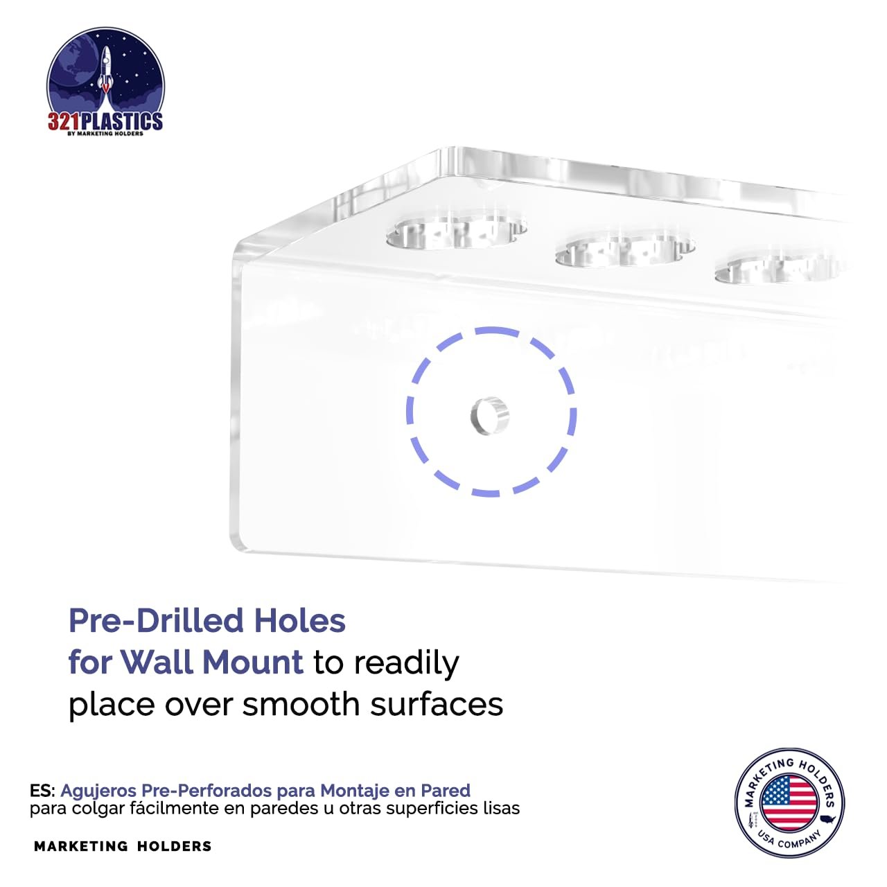 Acrylic Shear Organizers Convenient Organizer for Professional Dog Grooming Shears by Marketing Holders