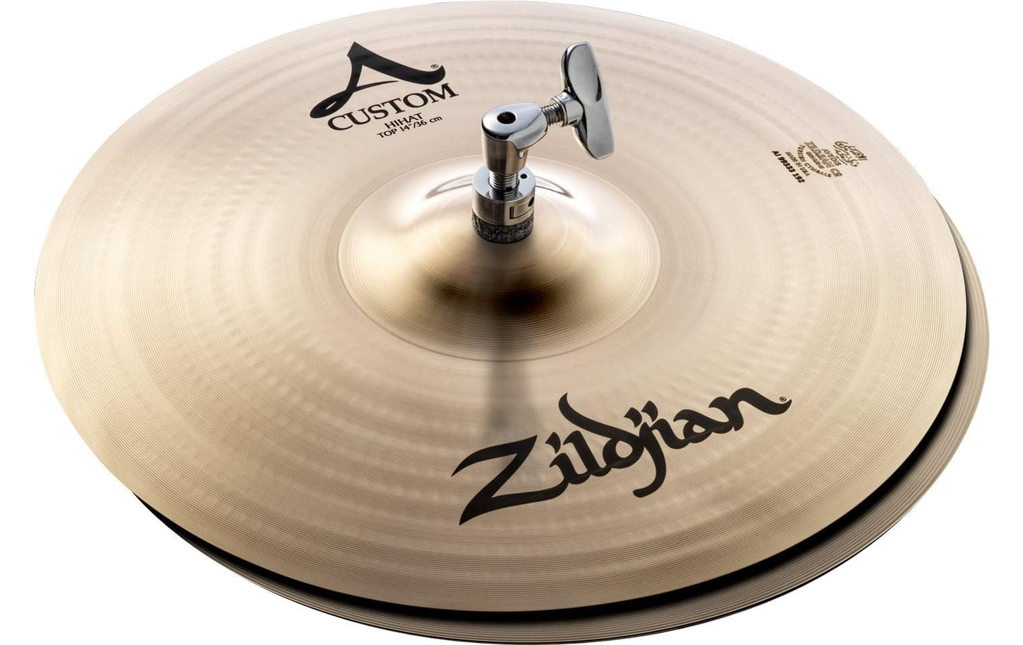 Zildjian A Custom 13" Hi Hat Cymbals Pair