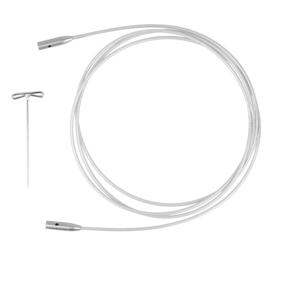 ChiaoGoo SWIV360 Silver Cable 93cm Large - 1pc