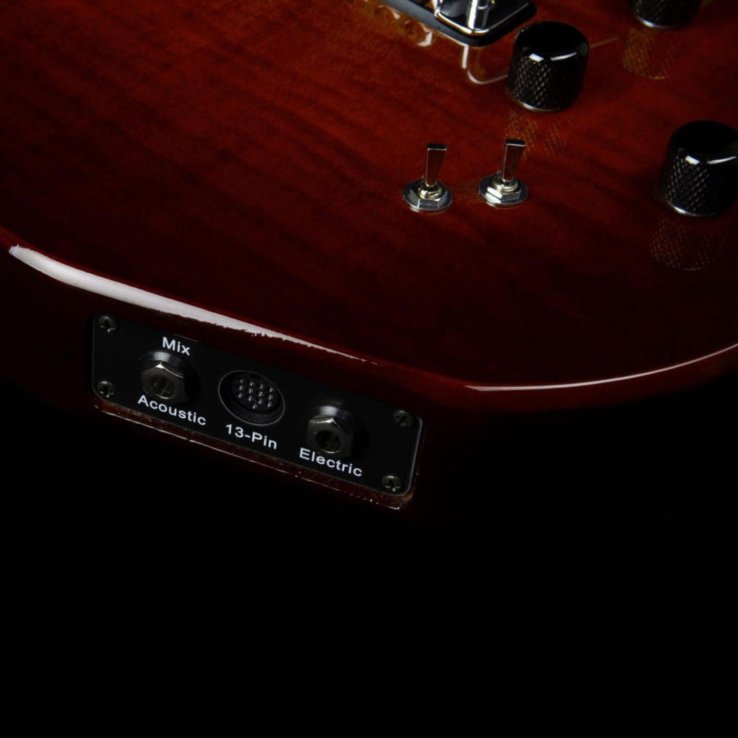 Godin XTSA Solid Body 3-Voice Electric Guitar (Light Burst)