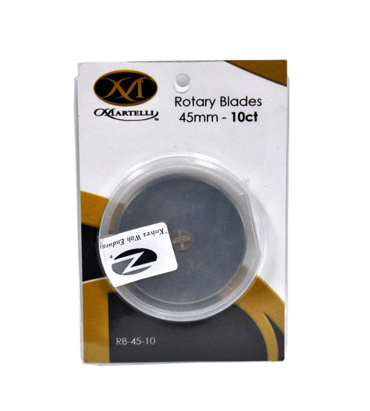 Martelli Rotary Cutter Blades (45mm, 10 Blades)