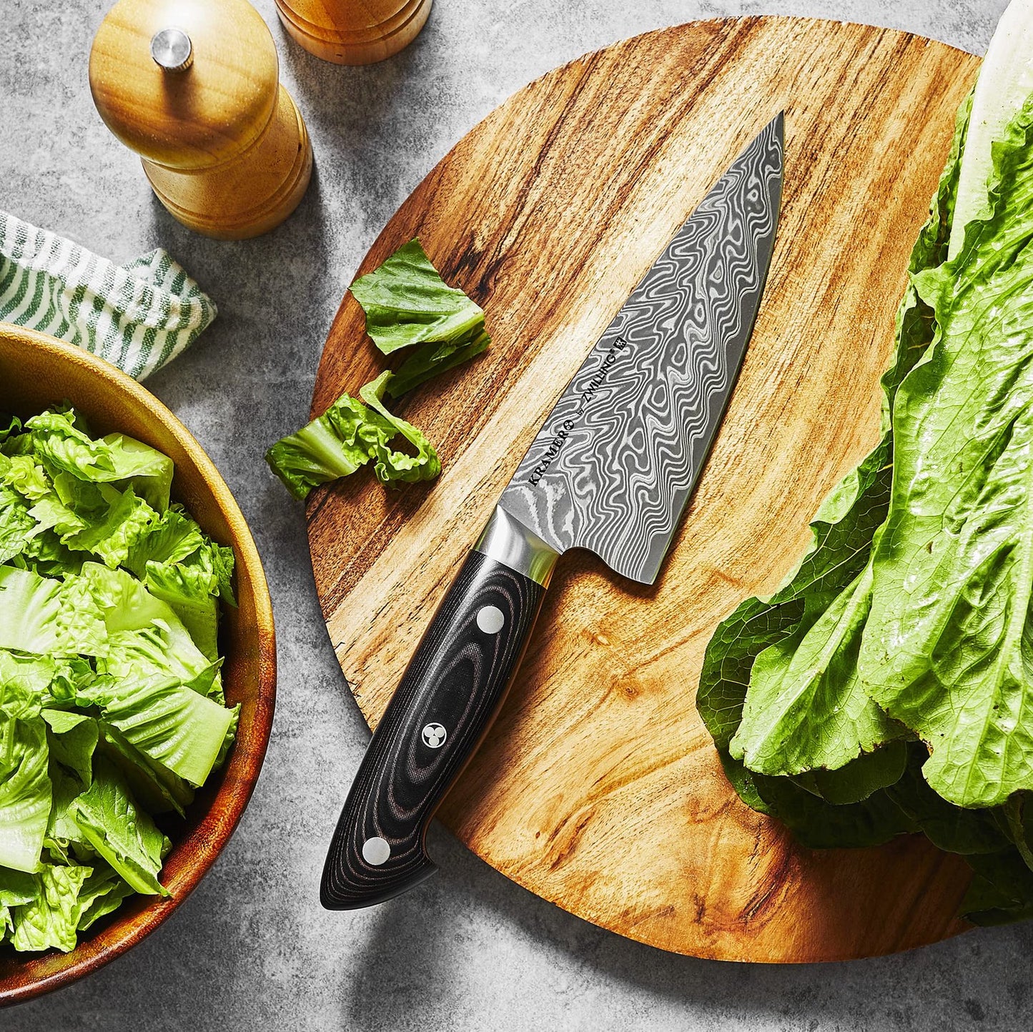 KRAMER by ZWILLING EUROLINE Damascus Collection 6-inch Chef's Knife